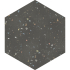 Carrelage en céramique sol et mur | 32x36.8 cm | DNA Terrazzo Graphite Colours