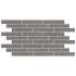 Mosaïque sur filet | 30x48.6 cm | Tilestone Arc Grey Mozaïek