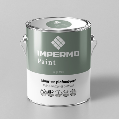 Peinture | 18x20 cm | Mur & Plafond - Impermo Paint - Sage Mist