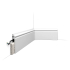 Plinthes en PVC | 13.8x200 cm | Orac Decor Contour Cover