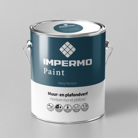 Peinture | 18x20 cm | Mur & Plafond - Impermo Paint - Navy Horizon