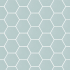 Carrelage en céramique sol et mur | 10.1x11.6 cm | Kromatika Bleu Clair Hexagon
