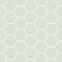 Carrelage en céramique sol et mur | 10.1x11.6 cm | Kromatika Mint Hexagon