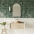 Carreaux muraux en céramique | 31.6x60 cm | Elemento Square Green