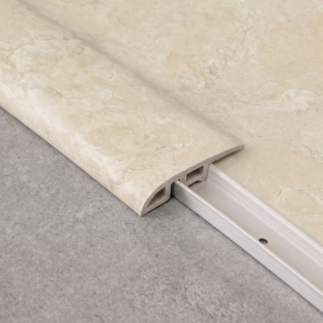 Profil | 4.5x240 cm | Barre de seuil VYGO Tiles Travertin Cross Cut Light