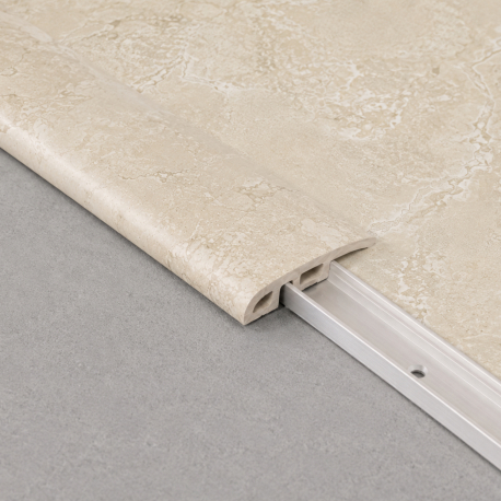 Profil | 3.5x240 cm | Profilé d'arrêt VYGO Tiles Travertin Cross Cut Light