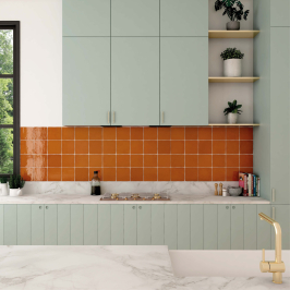 Carreaux muraux en céramique | 13.2x13.2 cm | La Riviera Ginger