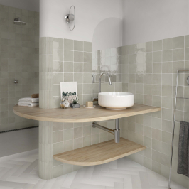 Carreaux muraux en céramique | 13.2x13.2 cm | La Riviera Vert