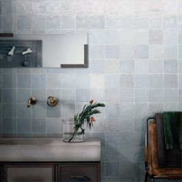 Carreaux muraux en céramique | 13.2x13.2 cm | La Riviera Lavanda Blue