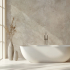 Panneau Mural PVC | 90x260 cm | Dumawall Travertin Cross Cut XL