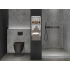 Panneau Mural PVC | 90x260 cm | Dumawall Dark Grey XL