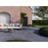 Carrelage extérieur en céramique | 60x60 cm | Tilestone Essentials Blue Stone Dark
