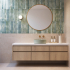 Vinyle/PVC à clipser | 47x91.5 cm | VYGO Tiles Mistral Beige