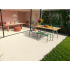 Carrelage extérieur en céramique | 60x60 cm | Sassolino Terrazzo Beige