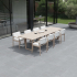 Carrelage extérieur en céramique | 60x60 cm | Tilestone Stone Granit Grey