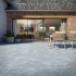 Carrelage extérieur en céramique | 60x60 cm | Tilestone Essentials Blue Stone Grey