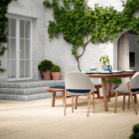 Carrelage extérieur en céramique | 60x60 cm | Stone Mink