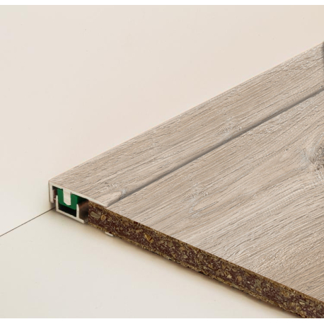 Profil | 3.4x270 cm | Profilé d'arrêt Santana Oakwood Inspire Grey