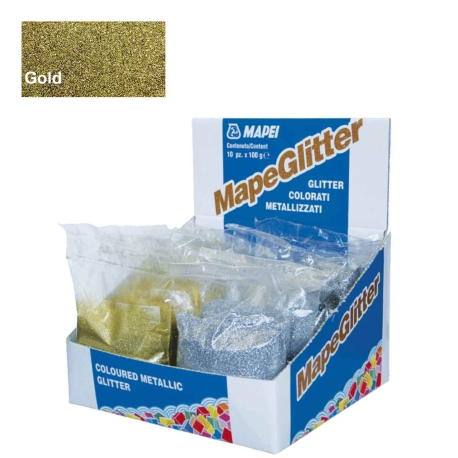 Ciment de jointoiement | 20x20 cm | Mapeglitter Gold