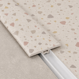 Profil | 4.5x240 cm | Profilé de transition VYGO Tiles Terrazzo Blush