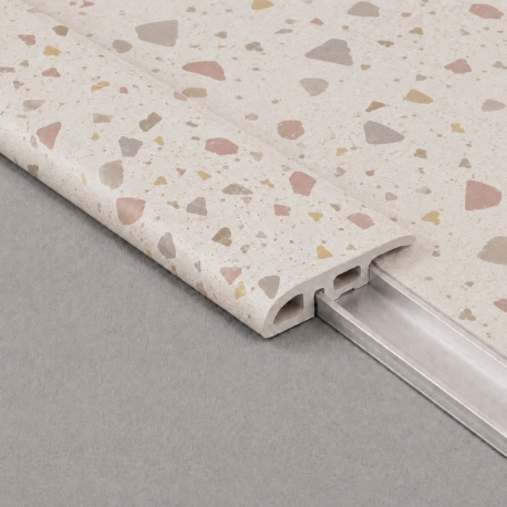 Profil | 3.5x240 cm | Profilé d'arrêt VYGO Tiles Terrazzo Blush