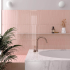 Carreaux muraux en céramique | 5x40 cm | Vitral Axis Pink