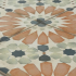 Carrelage en céramique sol et mur | 20x20 cm | Antica Camellia Terra