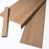 Rénovation d'escalier | 31x127 cm | VYGO Purewood Latte Kit de marches d’escalier