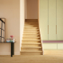 Rénovation d'escalier | 31x127 cm | VYGO Purewood Latte Kit de marches d’escalier