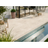 Carrelage extérieur en céramique | 120x120 cm | Sphere Off White