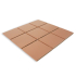 Mosaïque sur filet | 29x29 cm | Mono Blush