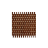 Mosaïque sur filet | 30x30 cm | Capsule Caramel