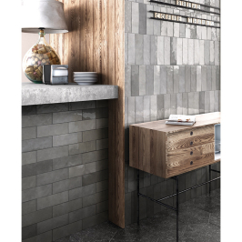 Carreaux muraux en céramique | 6.5x20 cm | Artisan Alabaster Glossy