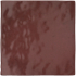 Carreaux muraux en céramique | 13.2x13.2 cm | Artisan Burgundy Glossy