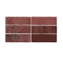 Carreaux muraux en céramique | 6.5x20 cm | Artisan Burgundy Glossy