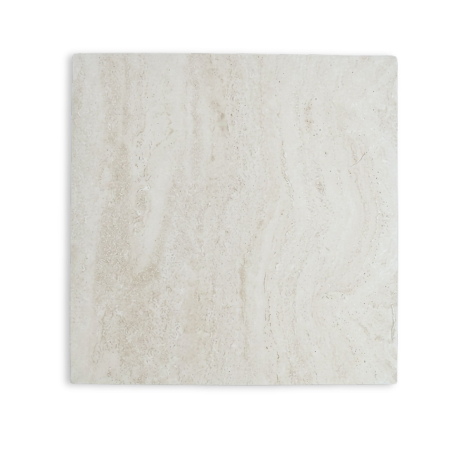 Carrelage extérieur en céramique | 60x60 cm | Velina Travertin Vein Cut Ivory
