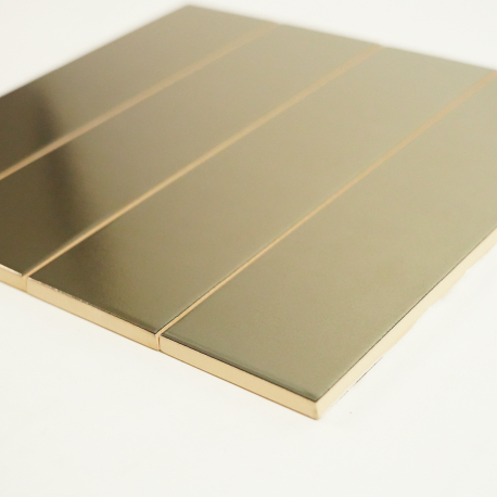 Carreaux muraux en céramique | 7.8x29.8 cm | Tones Metallic