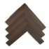 Parquet stratifié à clipser | 12.3x59.3 cm | Q-Click Oakhill Dark Herringbone