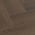 Parquet stratifié à clipser | 12.3x59.3 cm | Q-Click Oakhill Dark Herringbone