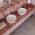 Carreaux muraux en céramique | 6.5x20 cm | Artisan Rose Mallow Glossy
