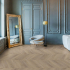 Vinyle/PVC à clipser | 30.5x140.78 cm | VYGO Arwood Light Chevron