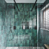 Carreaux muraux en céramique | 6.5x20 cm | Artisan Moss Green Glossy
