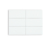Carreaux muraux en céramique | 10x20 cm | Biseauté White