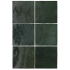 Carreaux muraux en céramique | 13.2x13.2 cm | Artisan Moss Green Glossy