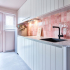 Carreaux muraux en céramique | 13.2x13.2 cm | Artisan Rose Mallow Glossy