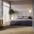 Parquet stratifié à clipser | 12.3x59.3 cm | Q-Click Oakhill Natural Herringbone