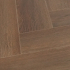 Parquet stratifié à clipser | 12.3x59.3 cm | Q-Click Oakhill Brown Herringbone