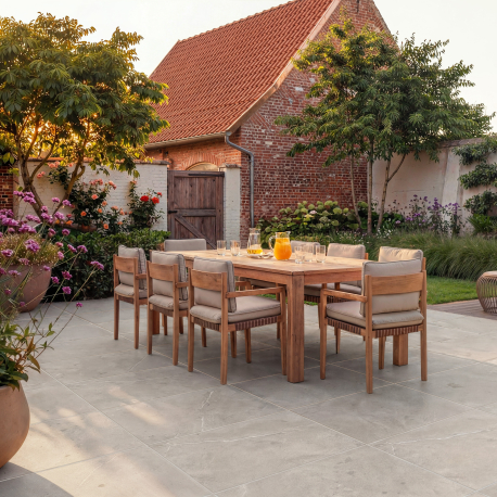 Carrelage extérieur en céramique | 60x60 cm | Milor Beige