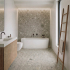 Vinyle/PVC à clipser | 47x91.5 cm | VYGO Tiles Ceppo Grigio