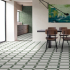 Carrelage en céramique sol et mur | 25x25 cm | Dama Bianco Carrara